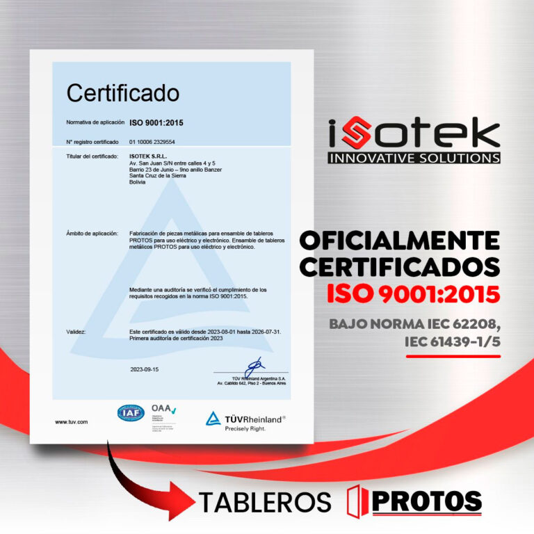 Oficialmente Certificados: Cumpliendo con Estándares Internacionales ...
